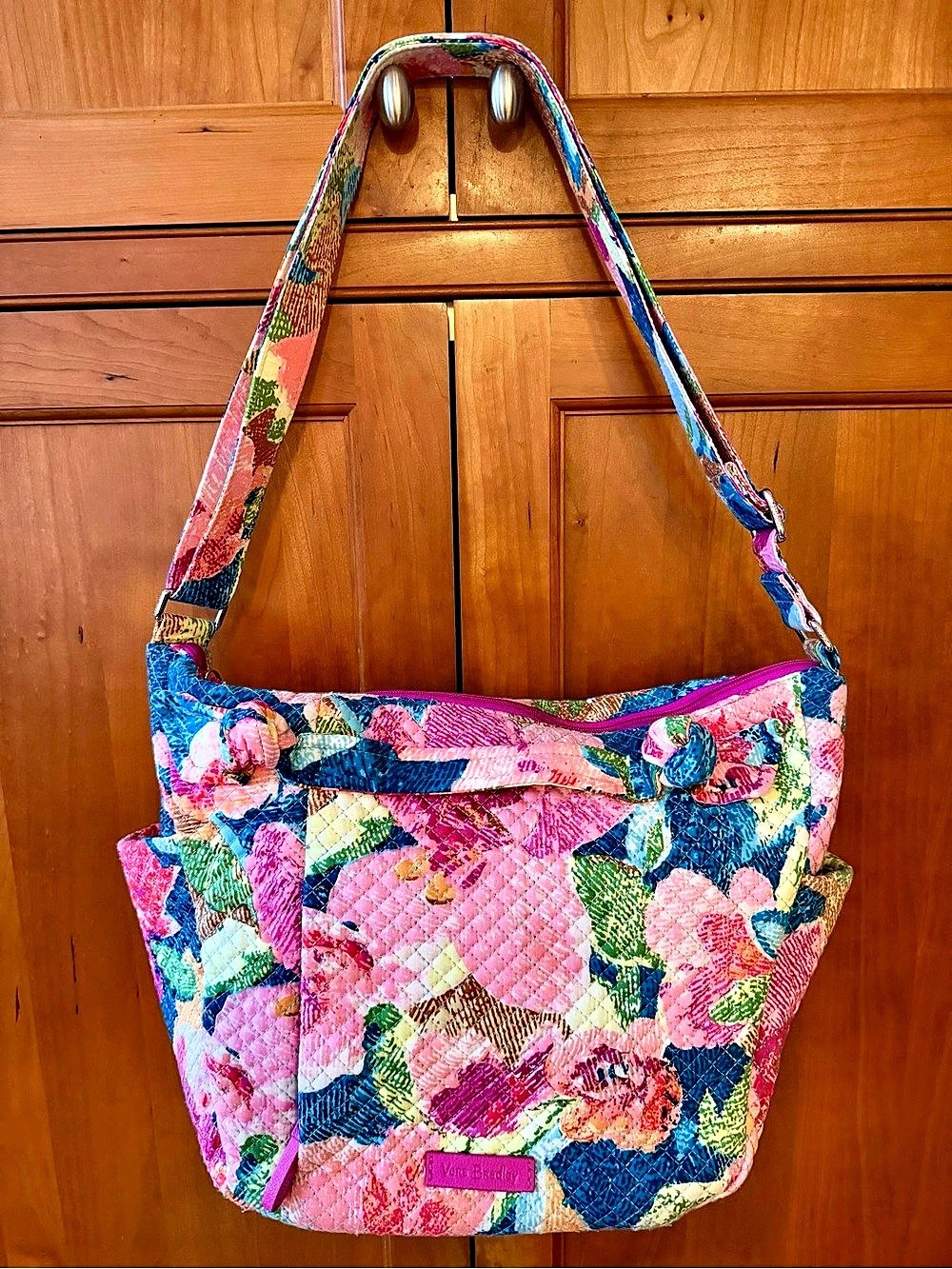 Vera Bradley Super-bloom Floral Print Quilted Shoulder & Crossbody Bag